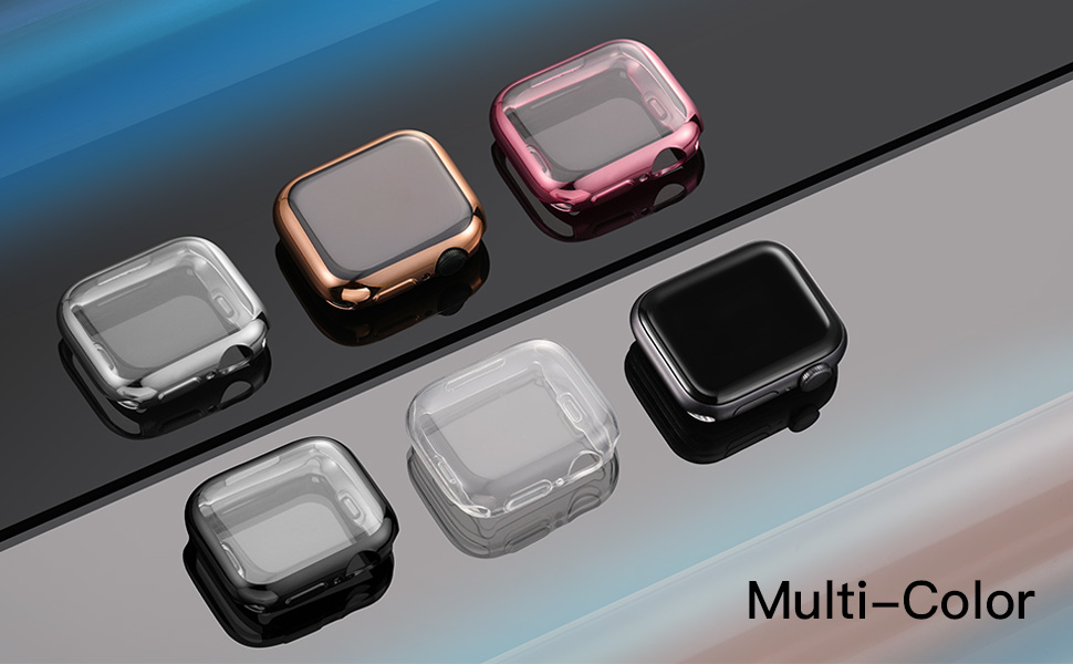 Upeak Compatible with Apple Watch Screen Protector Case Series 1/2/3