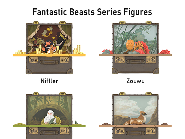 POP MART FANTASTIC BEASTS フィギュアボックスセット POP MART Fantastic Beasts Series Figures – Kouhigh Toys