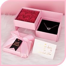 Eternal Rose Red Rose Beauty and Beast Pink Eternal Beauty and Beast Saint Valentine's Woman Pink Gift