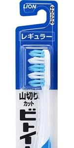 Amazon | ビトイーンライオン ハブラシ レギュラー ふつう 12本