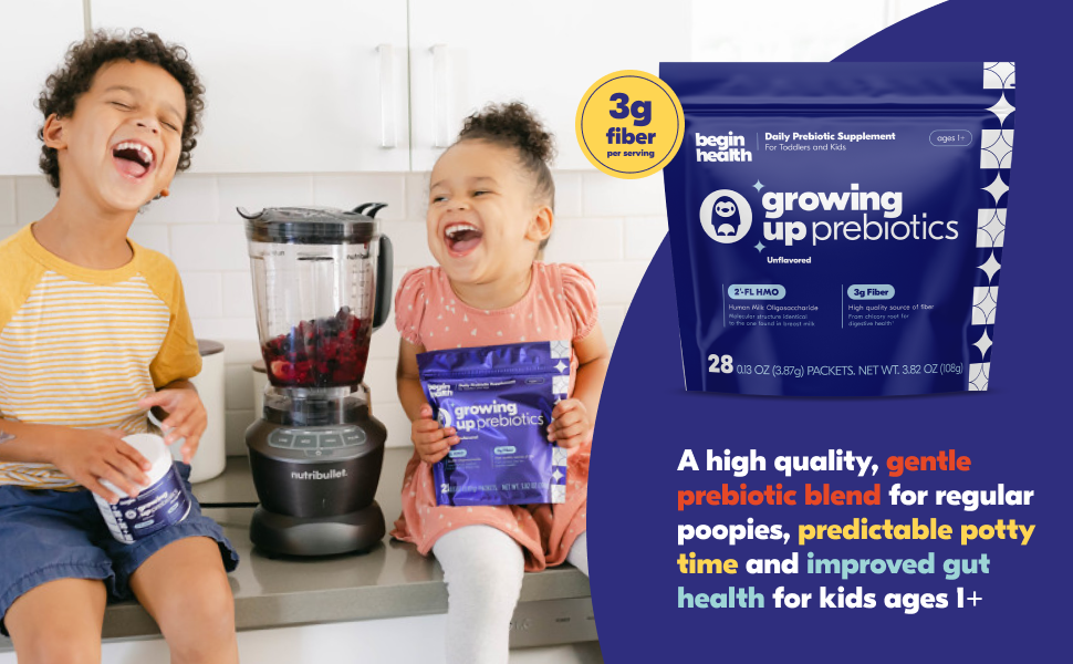 kids prebiotic supplement powder