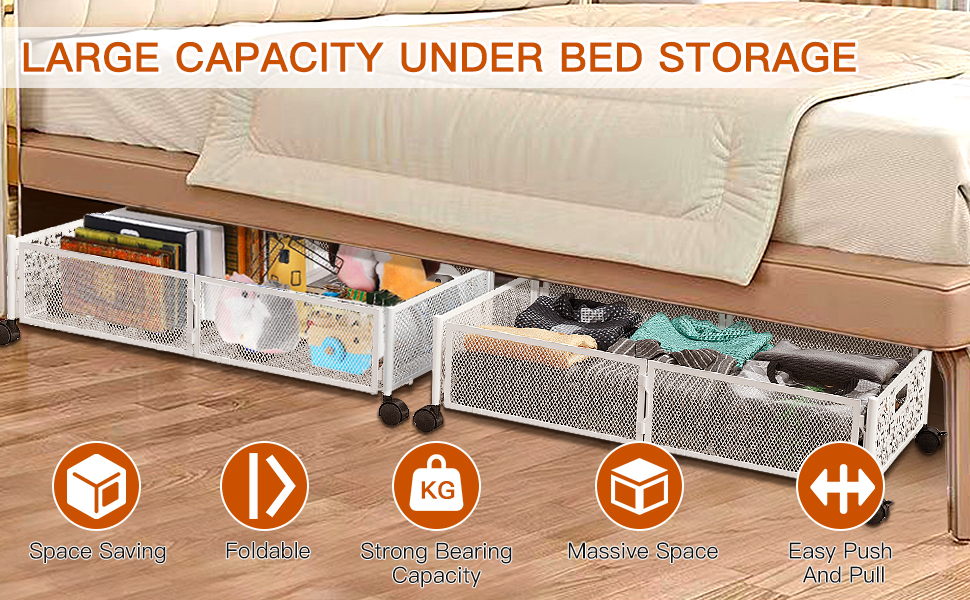 Under Bed Storage, Under the Bed Storage Containers with