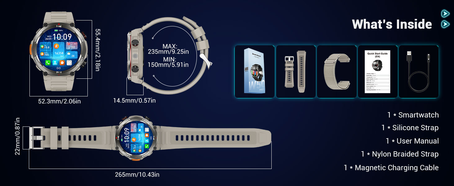 W50Pro Smartwatch