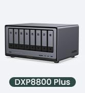 UGREEN NASync DH4300 Plus 4-Bay Desktop NAS, RK3588C SoC, 2,5 GbE-LAN-Port, 8GB LPDDR4X RAM, NFC