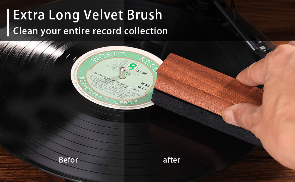 Premium Vinyl Record Cleaning 6in1 Vinyl