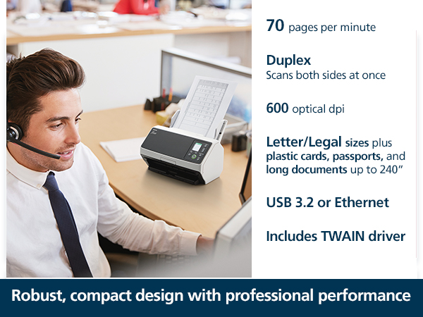 Robust compact design with professional performance