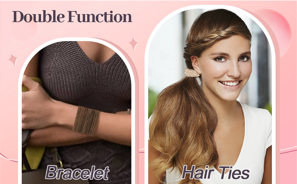 boho hair ties