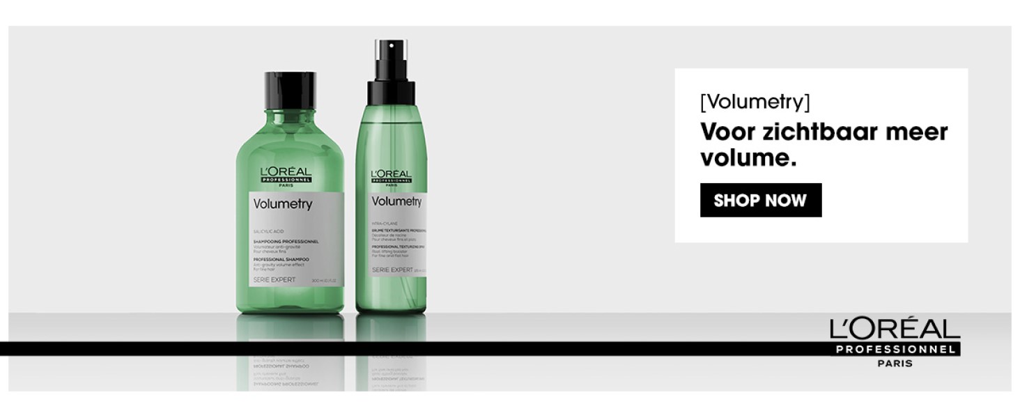 Volumizing fijn haar Intra-Cylan push-up effect loreal serie expert vrouwen mannen kapper