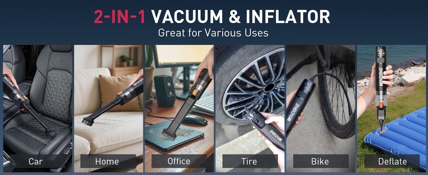 car vacuum &amp;amp;amp;amp; tire inflator