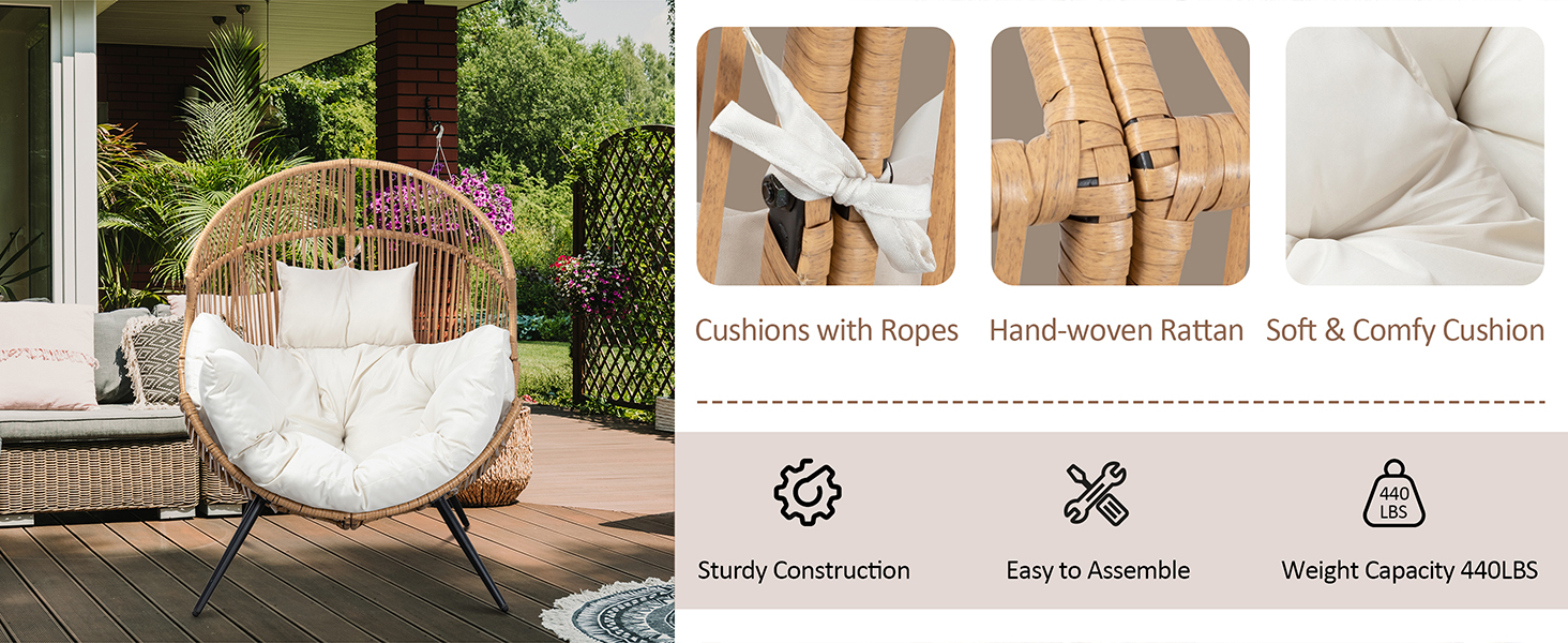 Oversized Lounger Chair