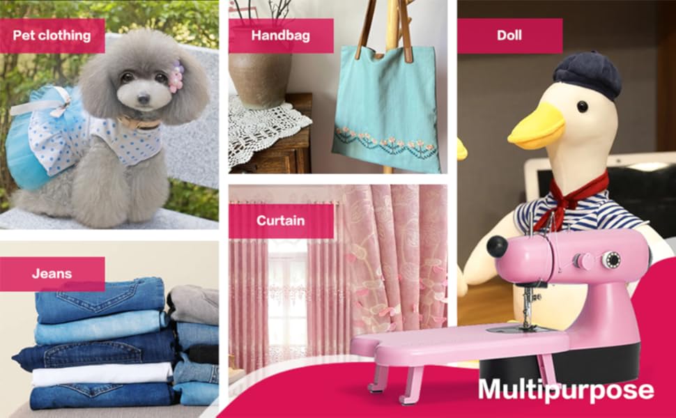 Sewing Machines Mini, portable Sewing Machine，sewing