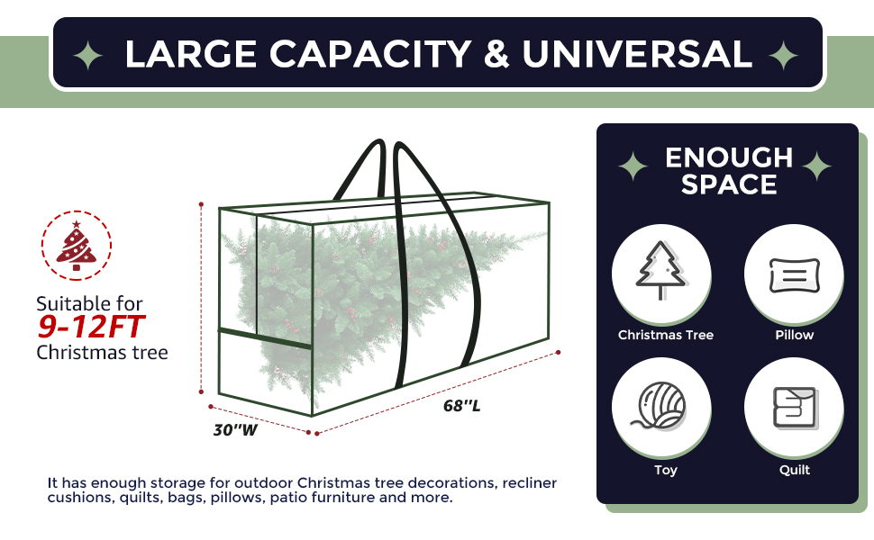 Christmas Tree Storage Bag