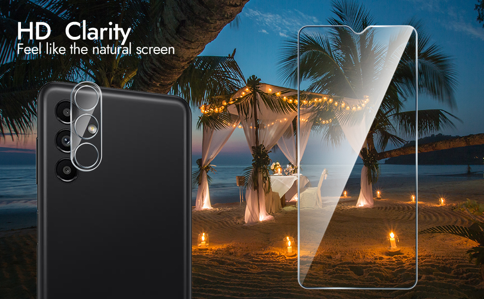 TQLGY 3 Pack Screen Protector for Samsung Galaxy A13 5G