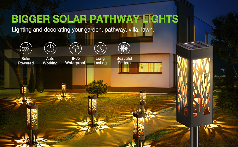 solar lights outdoor garden