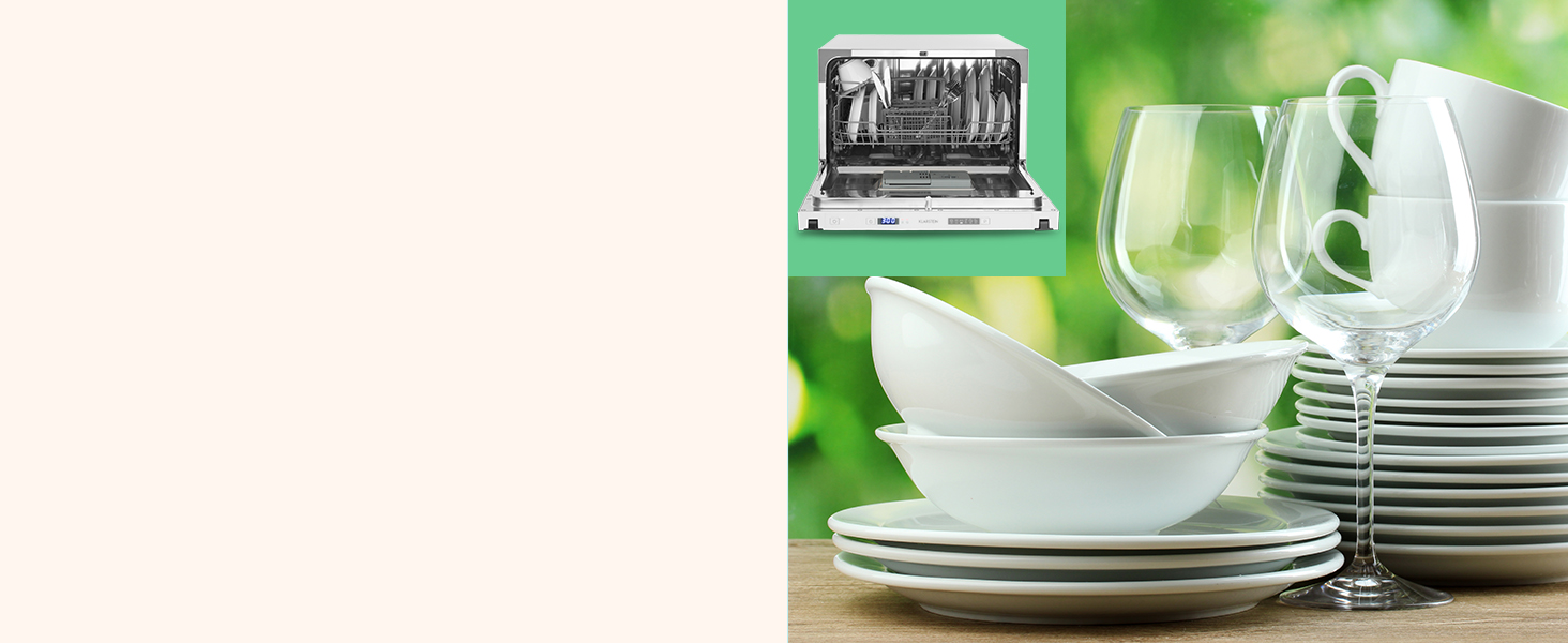 Klarstein Amazonia 6 Secret lavavajillas para montar Máquina