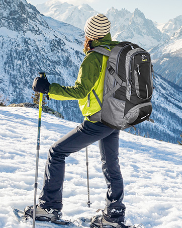 Hiking Backpack Breathable Rucksack Camping Daypack Water Resistant Hiking Backpack