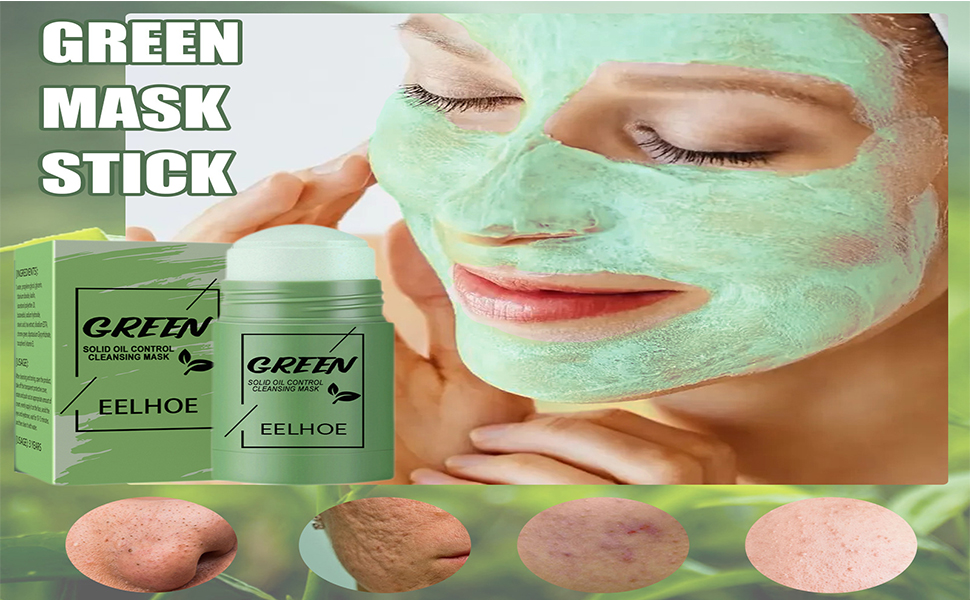 EELHOE Mask Stick, Eelhoe Green Mask Stick, Eelhoe Poreless Deep Cleanse Mask Stick, Green Mask