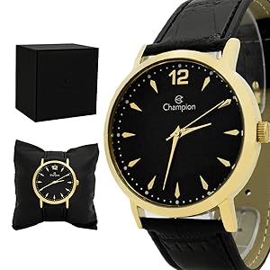 relogio masculino presente relogio dourado relogio casual relogio champion