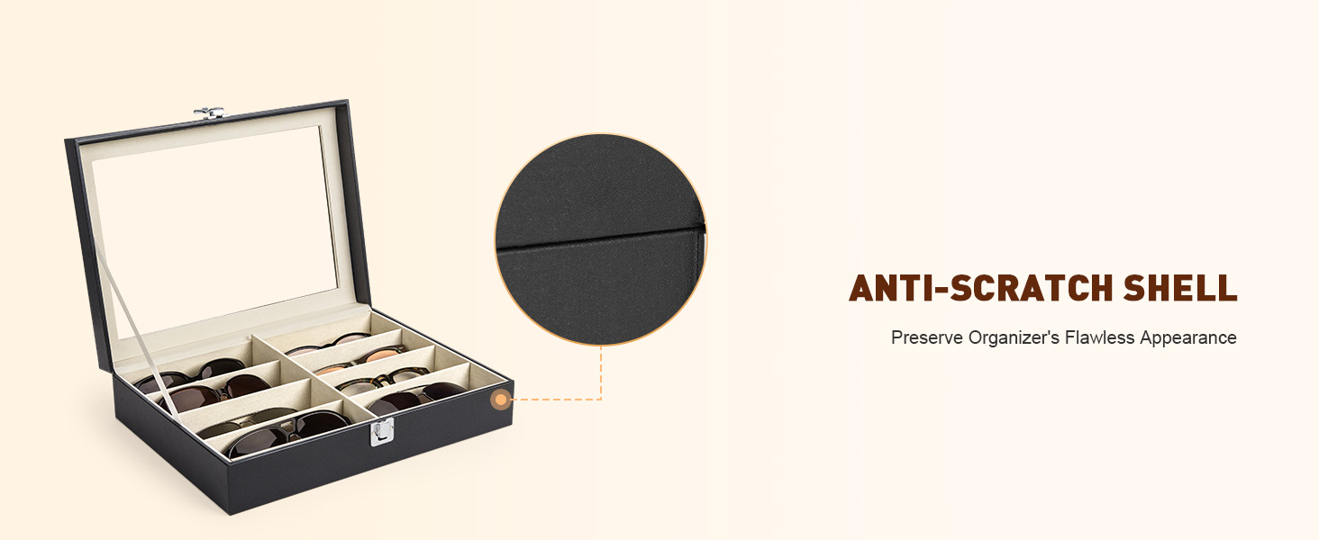 Sunglass Glasses Storage Holder Box