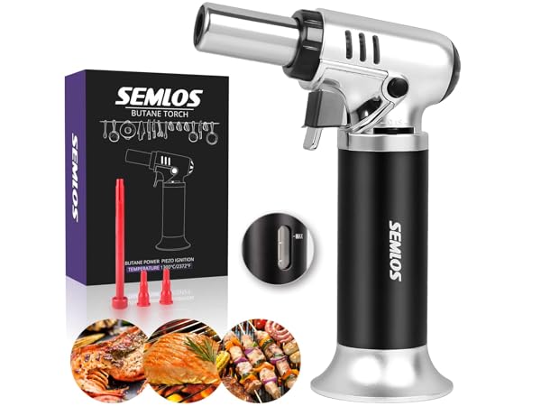 超セール品　少～し訳あり トーチバーナー 着火確認済 炙り調理 炭火起し Amazon | トーチバーナー 料理用バーナー 1300℃パワートーチ