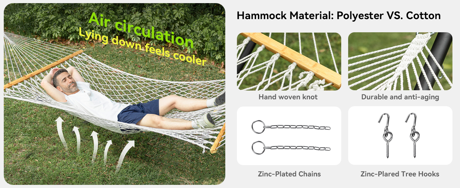 polyester Rope Hammock