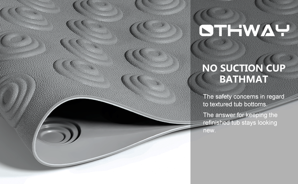 OTHWAY Bathtub Mat Non Slip, 39X16inch Bath Mat for Tub