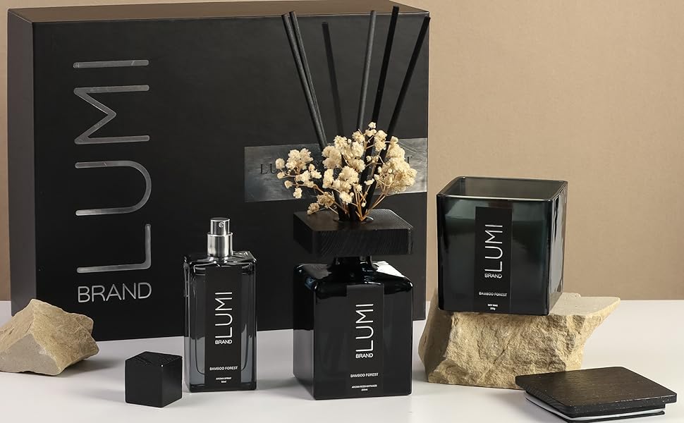 Lumi Brand's Bamboo Forest Aroma Set