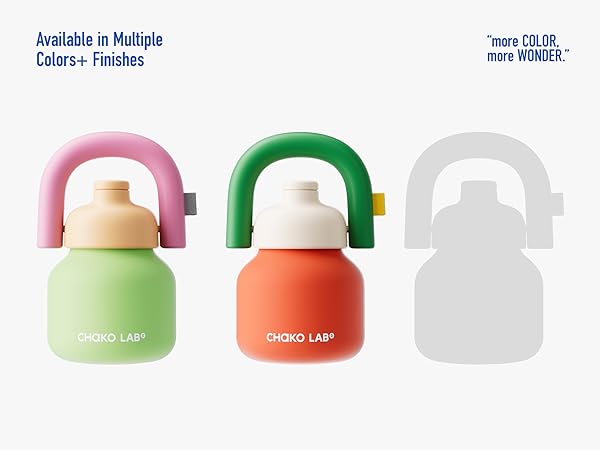 Amazon.com | CHAKO LAB Water Bottle with Straw and Carry