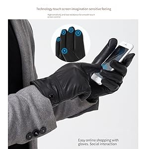 touchscreen capability gloves