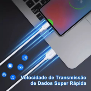 Cabo para iphone, cabo usb-c iphone