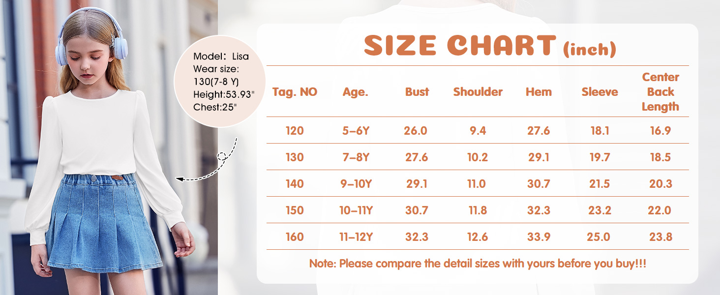 GIRLS SHIRTS