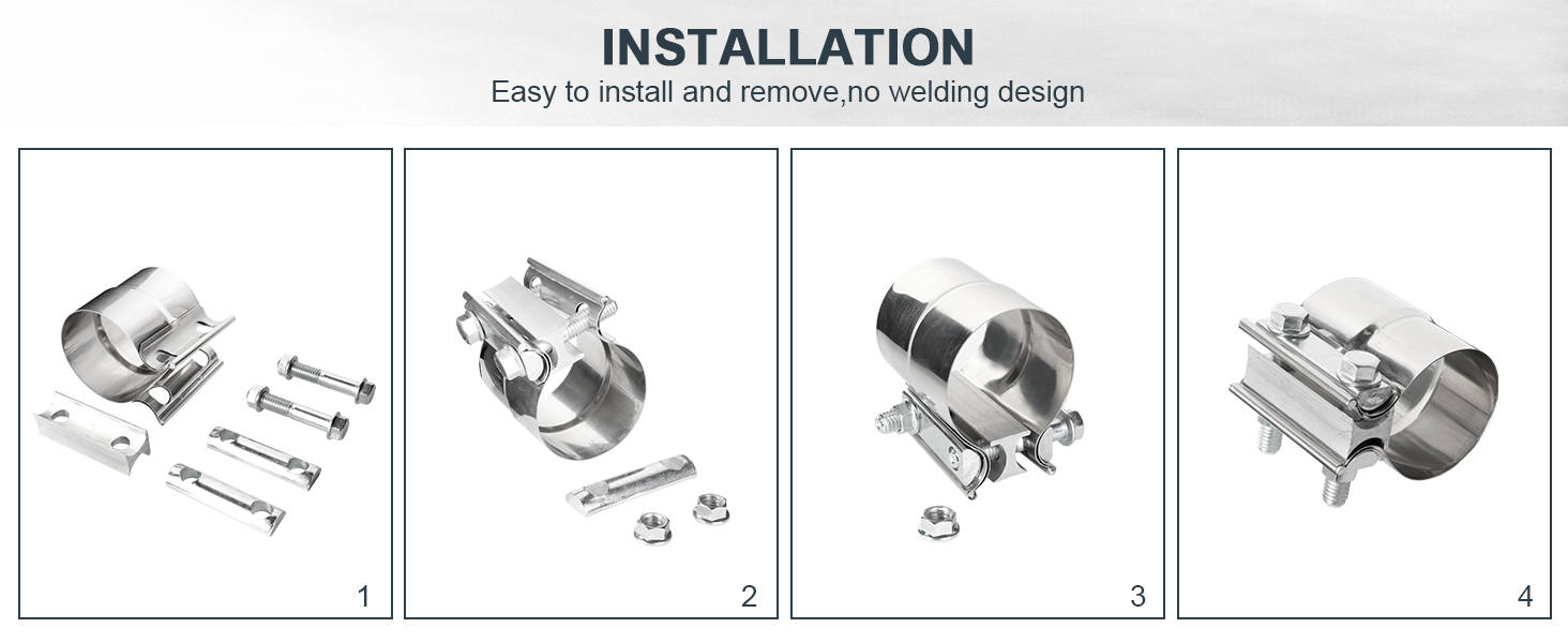 2 1/4 exhaust clamp