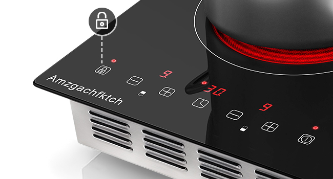 2 burner electric cooktop