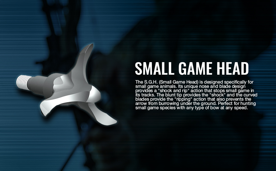 g6 outdoors SMALL GAME HEAD