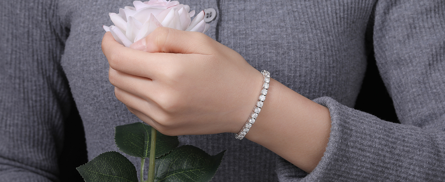 Moissanite Tennis Jewelry