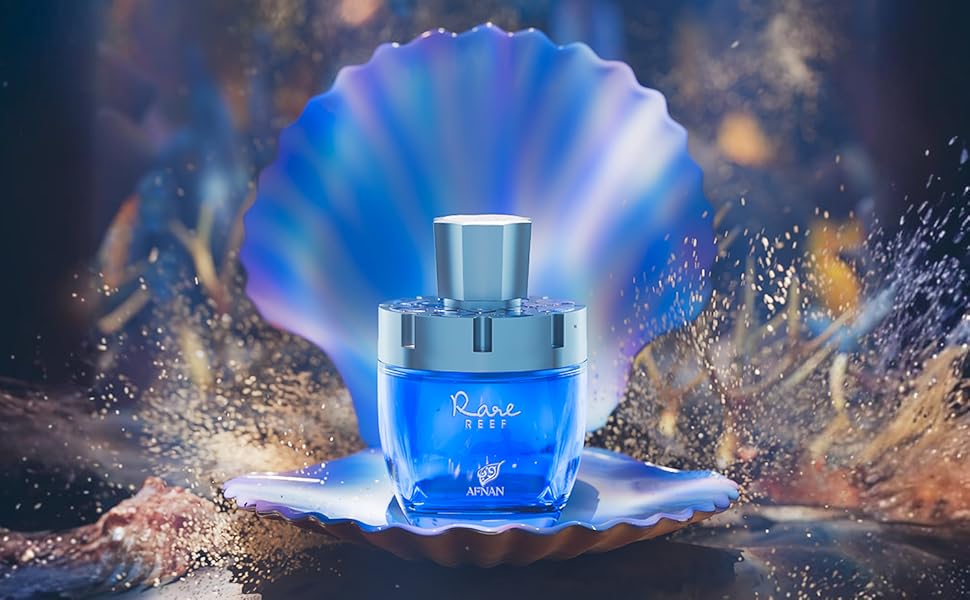 Amazon.com : Afnan Rare Reef Unisex Extrait de Parfum, 3.4