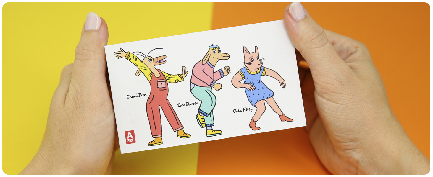 Flipboku Coloring & Animation Flipbook 6 Funky