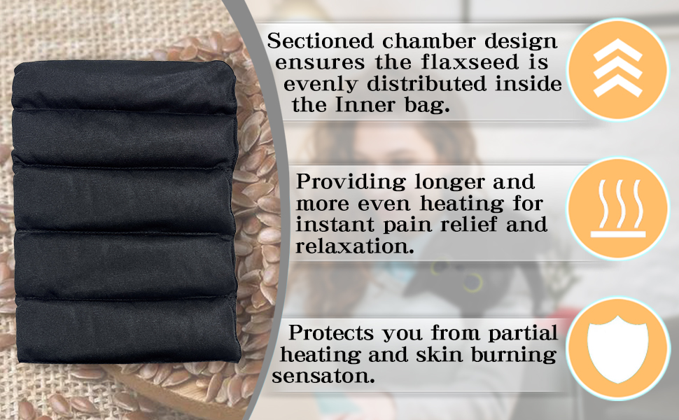 microwave heating pad for back pain relief