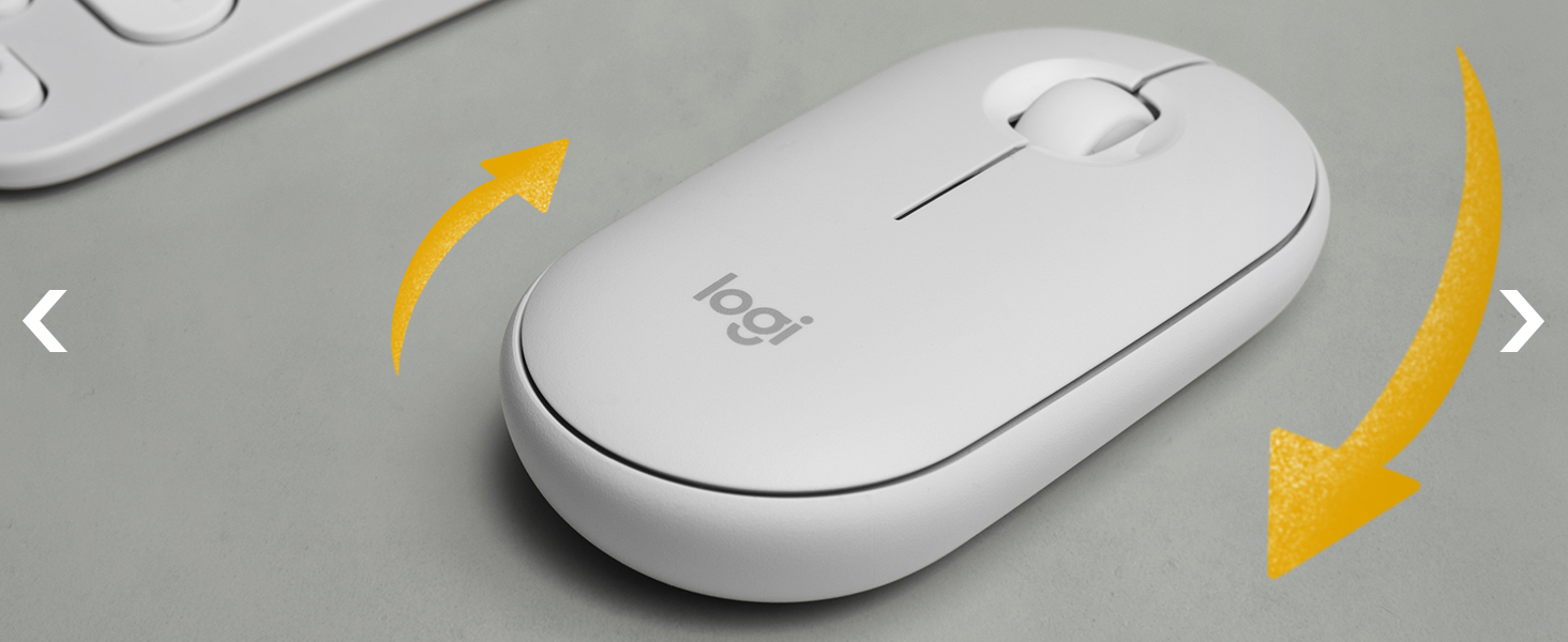 angle zoom of pebble 2 m350s wireless white mouse 