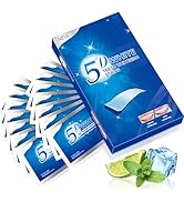 Keepzi Teeth Whitening Strips Kit, 28 Pieces White Strips for Non Sensitive Tooth, Trras Bandas B...