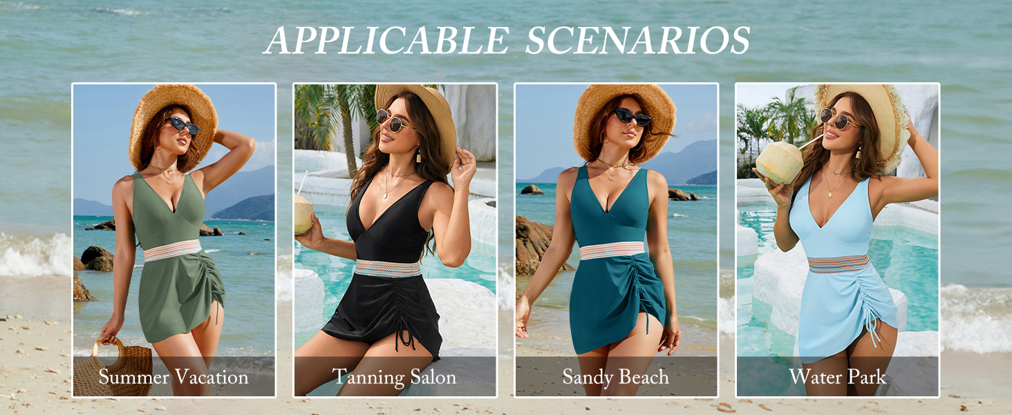 womens one piece swimsuits