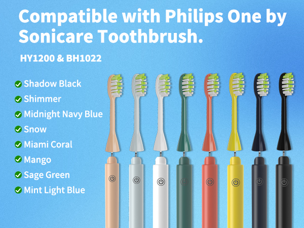Amazon.com : YMPBO Toothbrush Replacement Heads Compatible