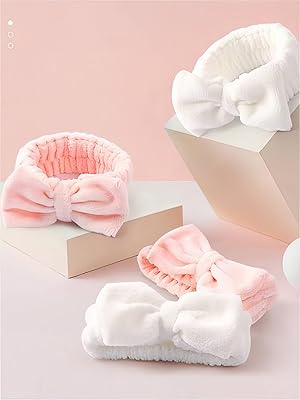 Multi-color butterfly spa headscarf