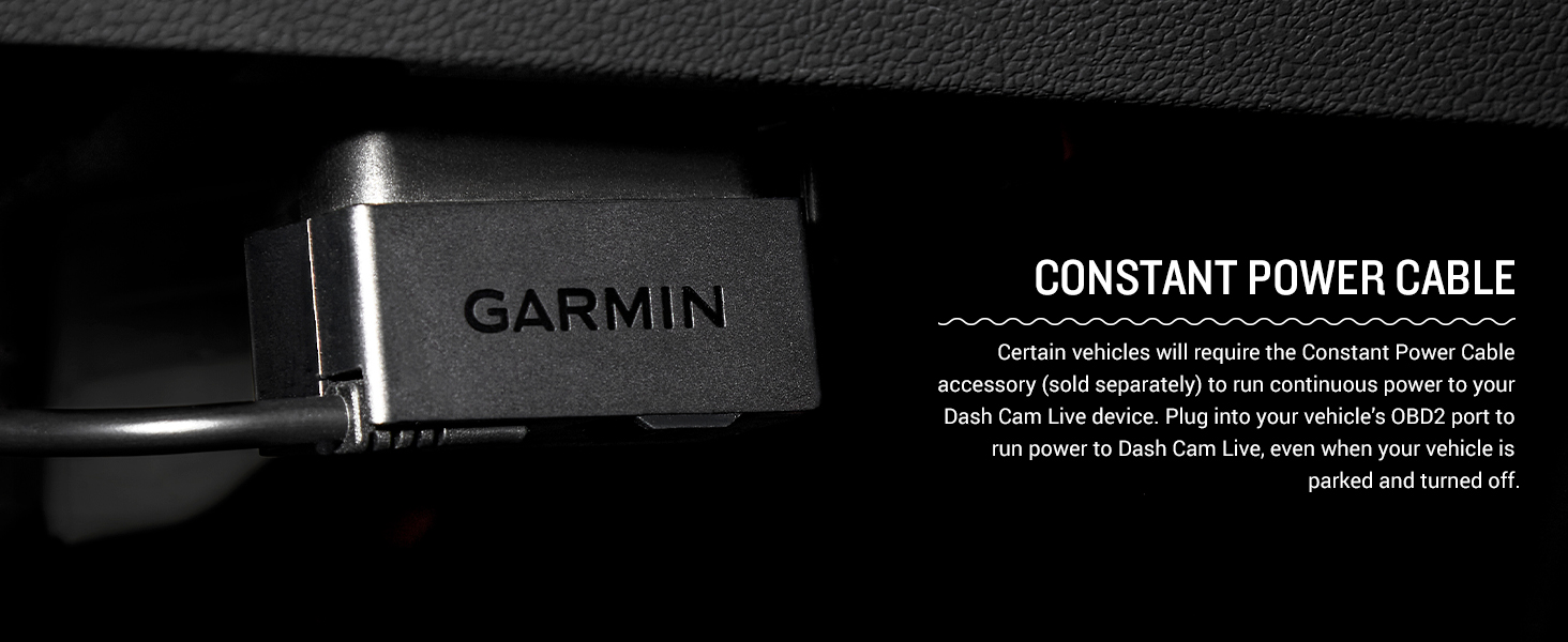 Garmin Dash Cam Live