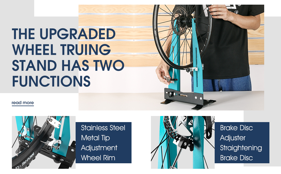 West Biking Wheel Truing Stand Professional Bicycle Wheel Maintenance