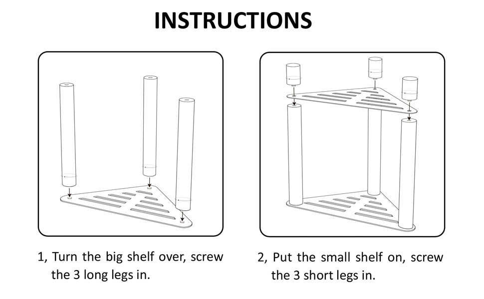 Boulphia Shower Stool for Shaving Legs, Shower Bench for