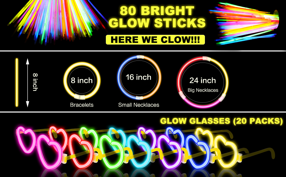 glow glasses