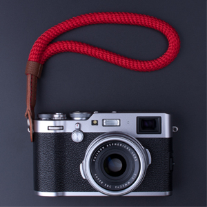 fuji mirrorless camera wrist strap red
