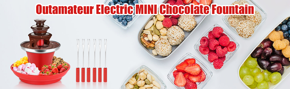Outamateur Electric MINI Chocolate Fountain