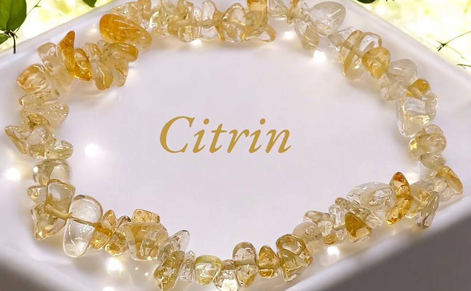 Citrin Splitterarmband